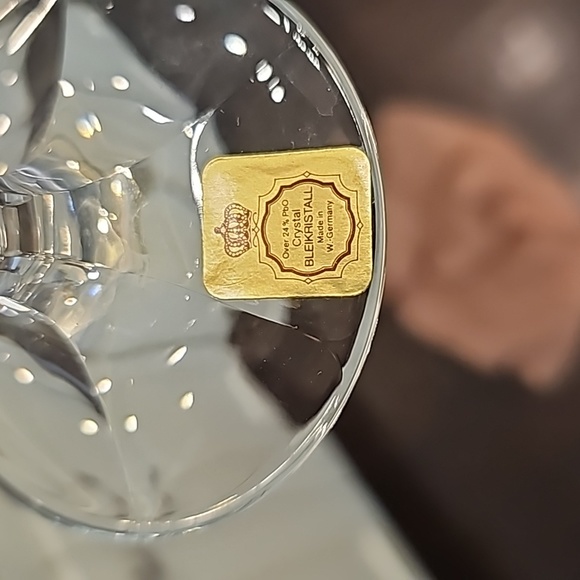 Crystal Bleikristall - Set of 8 - Glasses, Goblets, - Picture 4 of 5